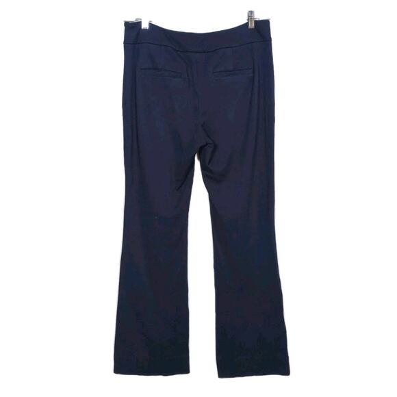 CABI 9 to 5 Trouser Pant Navy Blue Bootcut Knit Pant Side Zip 5312 Women's 14 - Picture 2 of 5